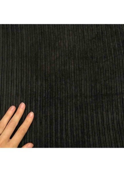 Fabric Ref 1017 - Black Corduroy