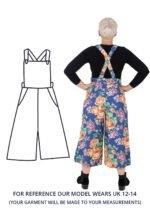 Design your own: Loungewear Dungaree-Culottes