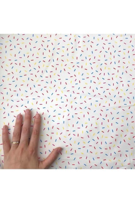 Fabric Ref 1326 - Sprinkles Ridged Cotton