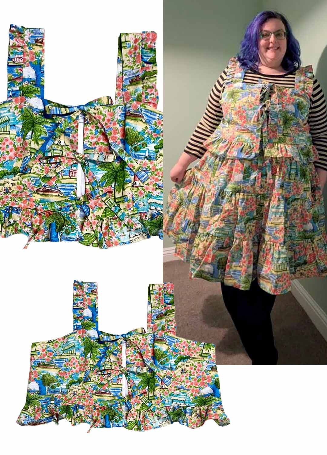 Design your own: Corset-style Crop Top