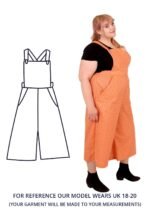 Design your own: Loungewear Dungaree-Culottes