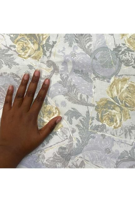 Fabric Ref 1917 - Floral Cotton