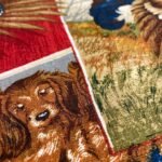 Fabric Ref 2024 - Bird Vintage Barkcloth Cotton