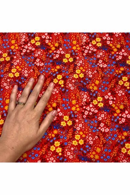 Fabric Ref 2297 - Floral Cotton