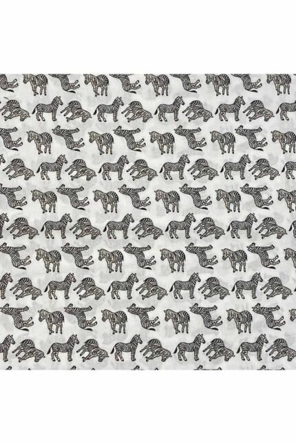 Fabric Ref 2698 - Zebra Cotton