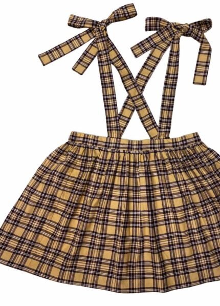 Design your own: Bibless Gathered Pinafore Dress