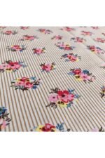 Fabric Ref 401 - Stripe floral Cotton