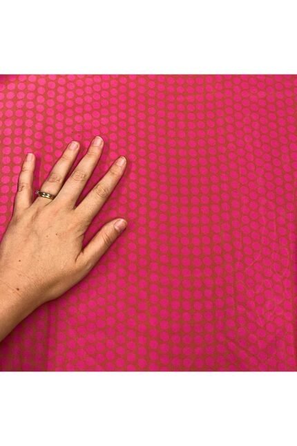 Fabric Ref 4252 - Spot Satin