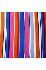 Fabric Ref 4301 - Stripe Satin Mix