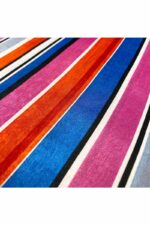 Fabric Ref 4301 - Stripe Satin Mix