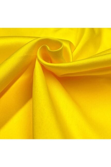 Fabric Ref 4406 - Yellow Satin Mix