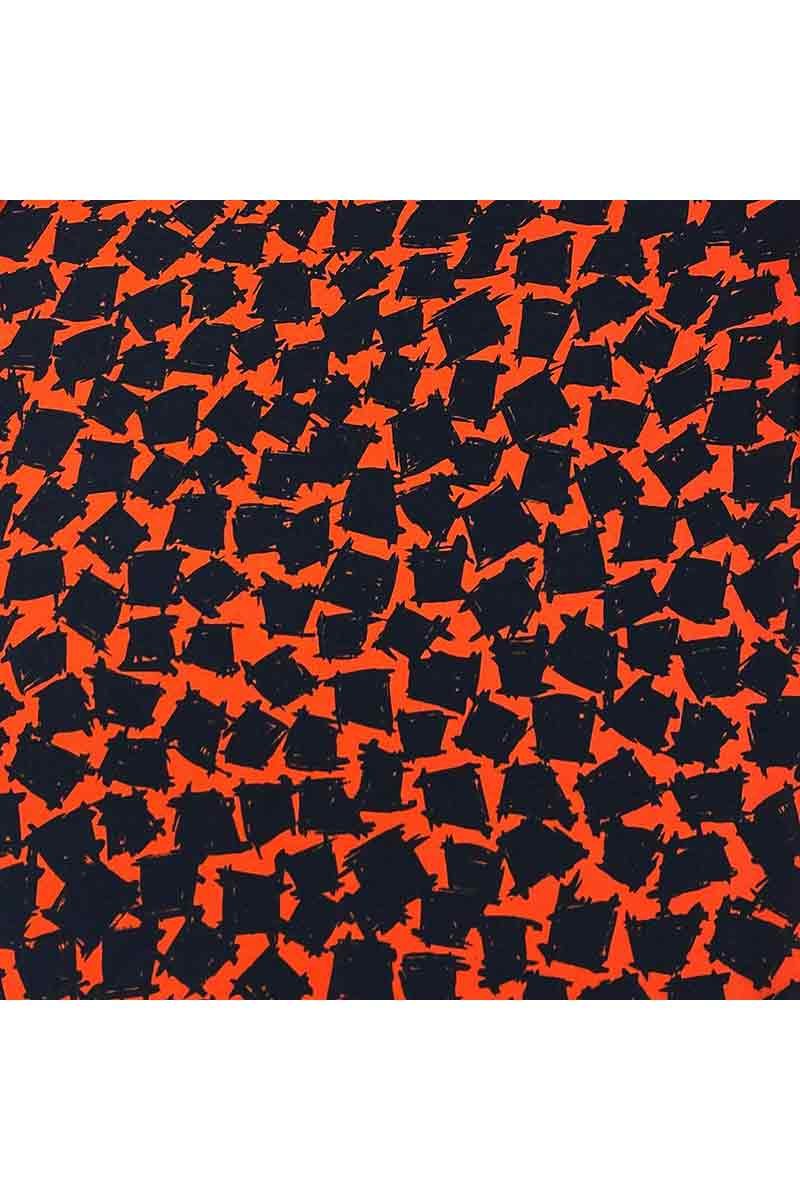 Fabric Ref 4415 - Geometric Viscose Mix