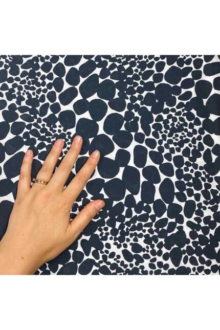 Fabric Ref 4425 - Abstract Crepe Viscose Mix