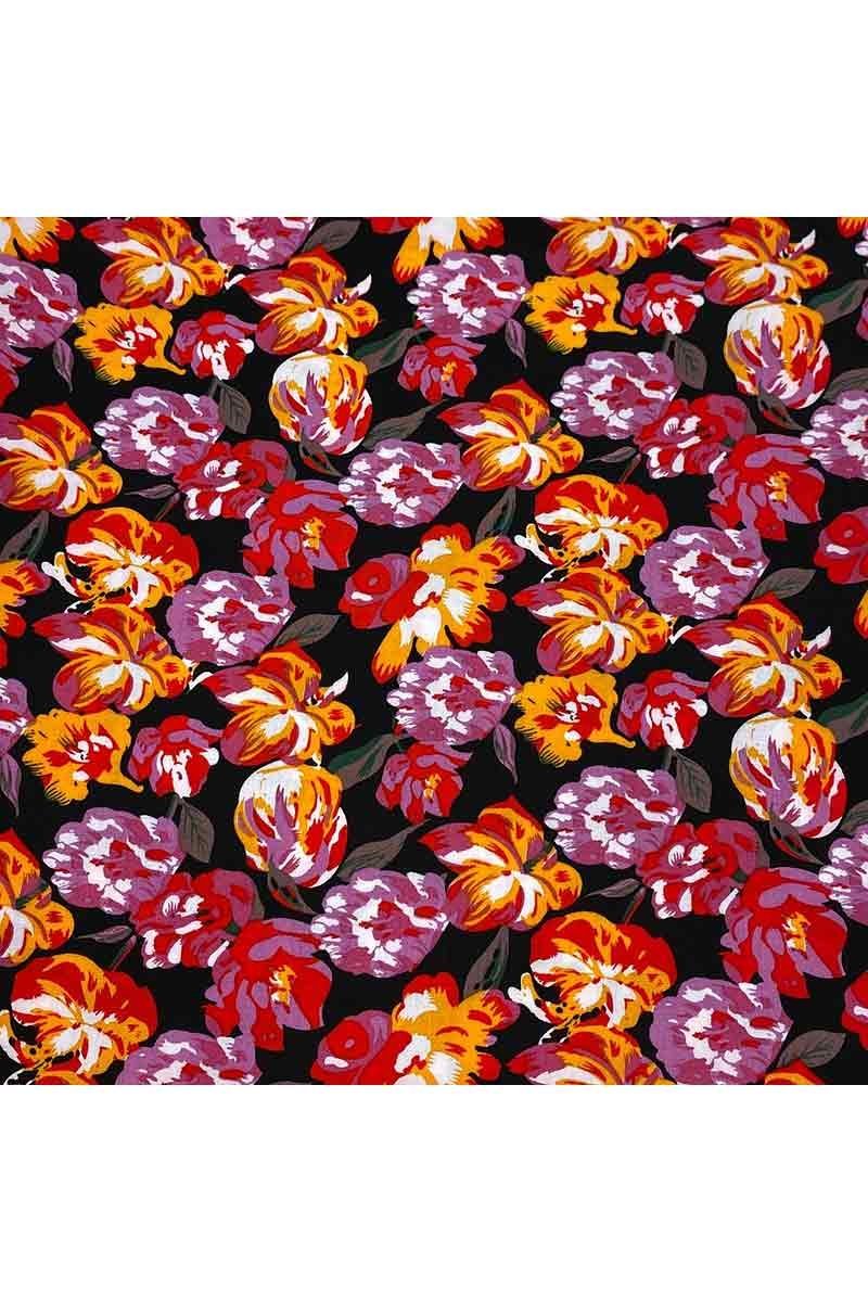 Fabric Ref 4429 - Floral Viscose