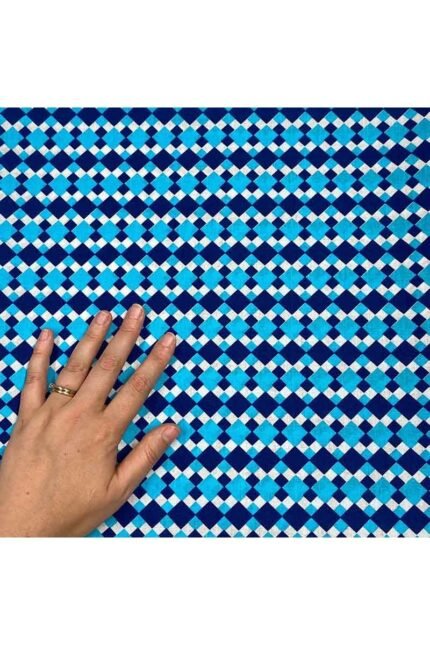Fabric Ref 4431 - Geometric Cotton