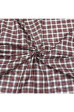 Fabric Ref 4461 - Check Seersucker Cotton Mix