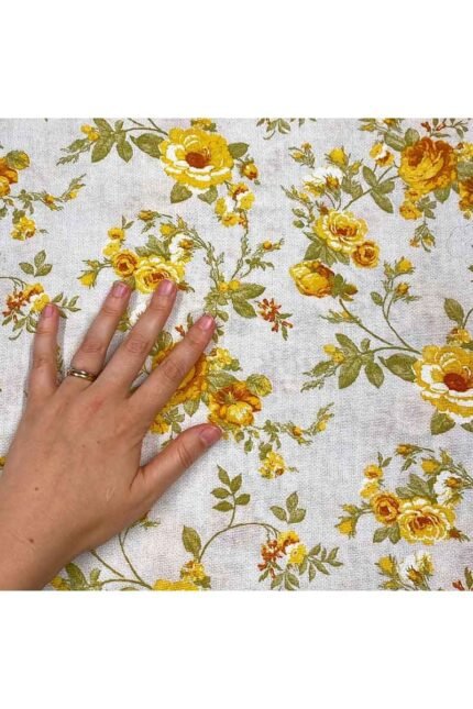 Fabric Ref 4472 - Floral Cotton Mix