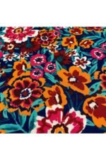 Fabric Ref 4473 - Floral Viscose Mix