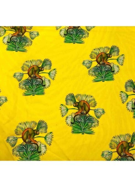 Fabric Ref 4575 – Monkeys Viscose