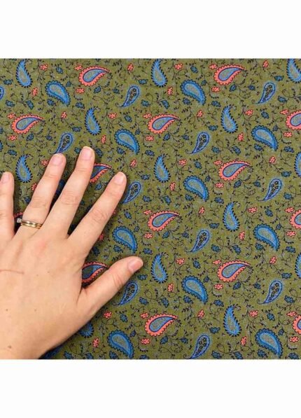 Fabric Ref 4627 - Paisley Cotton