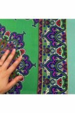 Fabric Ref 4631 - Geometric Satin Mix