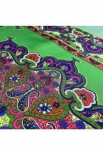 Fabric Ref 4631 - Geometric Satin Mix