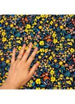 Fabric Ref 4681 - Floral Viscose