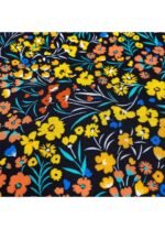 Fabric Ref 4681 - Floral Viscose