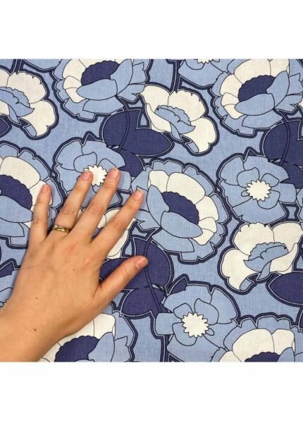 Fabric Ref 4697 - Floral Linen