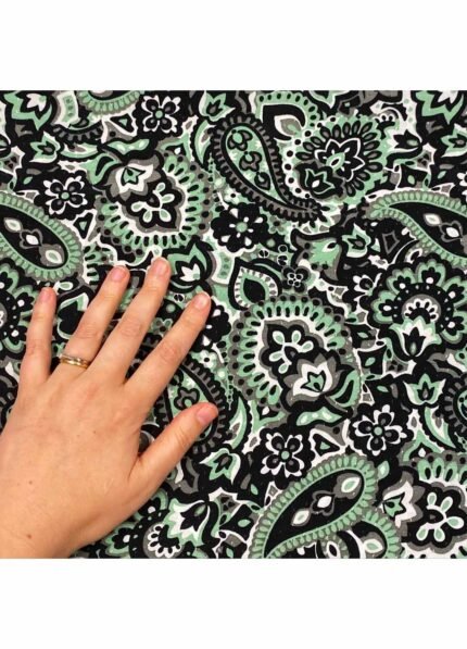 Fabric Ref 4726 - Abstract Viscose Mix