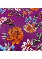 Fabric Ref 4744 - Floral Viscose