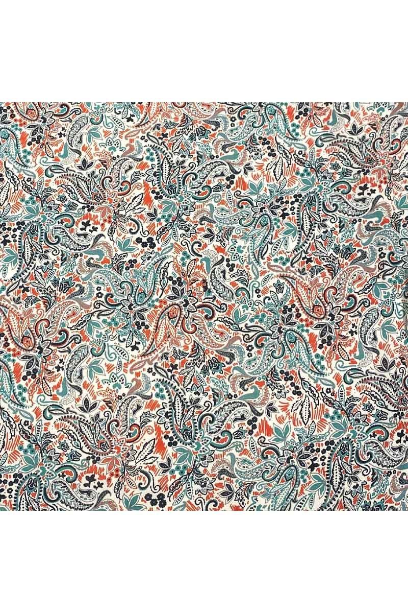 Fabric Ref 4769 - Floral Matte Satin Mix