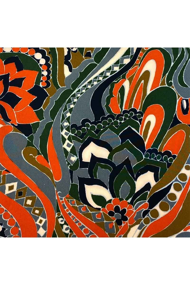Fabric Ref 4776 - Floral Synthetic Mix
