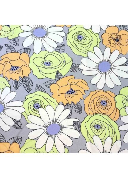 Fabric Ref 4809 - Floral Viscose