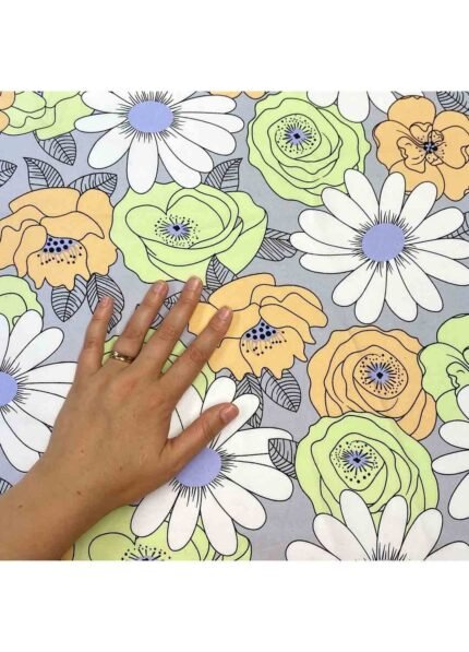 Fabric Ref 4809 - Floral Viscose