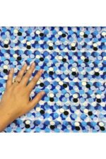 Fabric Ref 4811 - Abstract Spot Satin