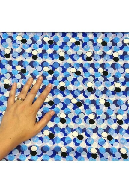 Fabric Ref 4811 - Abstract Spot Satin