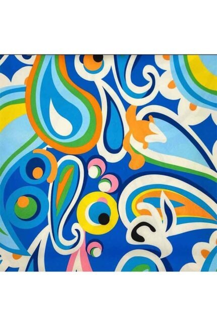 Fabric Ref 4828 - Abstract Matte Satin Mix