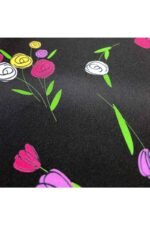 Fabric Ref 4837 - Floral Crepe Satin