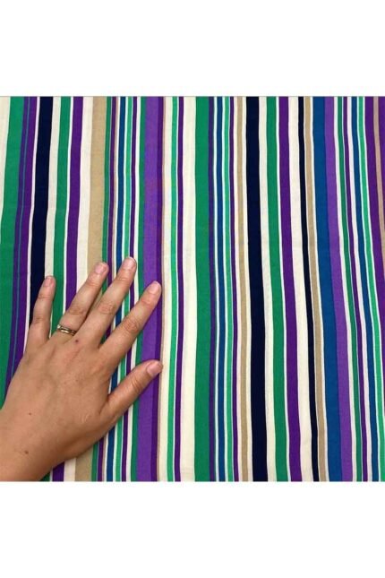Fabric Ref 4863 - Stripe Viscose