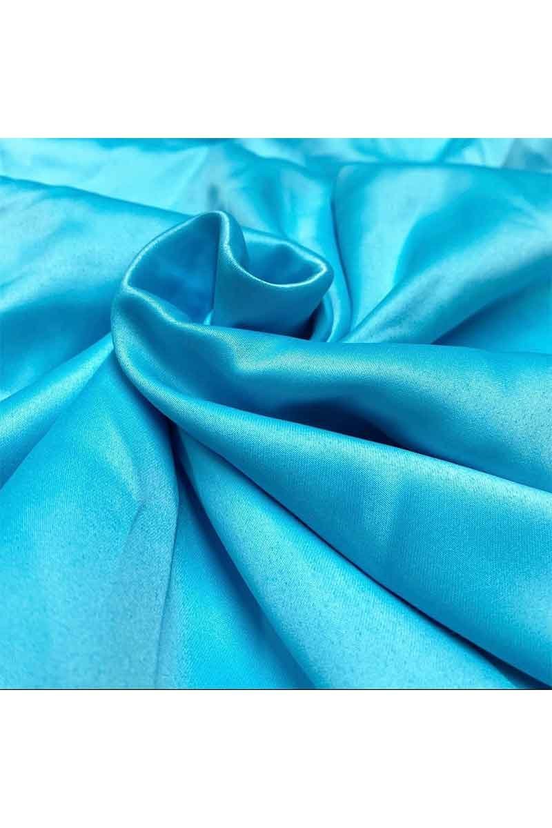 Fabric Ref 4887 - Turquoise Satin