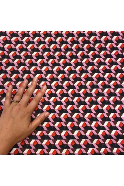 Fabric Ref 4892 - Abstract Satin