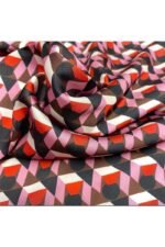 Fabric Ref 4892 - Abstract Satin