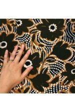 Fabric Ref 4897 - Floral Viscose