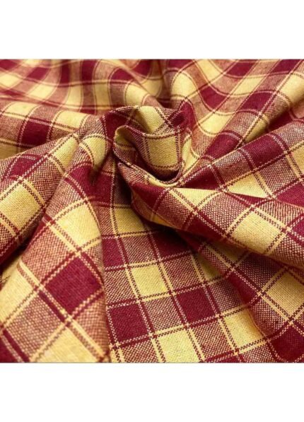 Fabric Ref 4907 - Check Cotton Mix