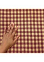 Fabric Ref 4907 - Check Cotton Mix