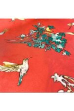 Fabric Ref 4918 - Birds Crepe Satin