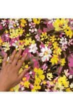 Fabric Ref 4919 - Floral Crepe Mix