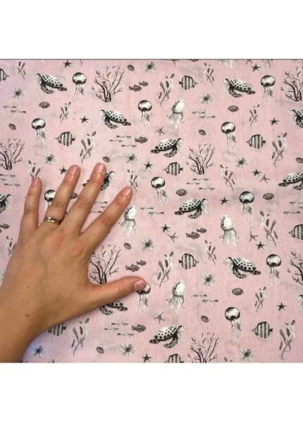 Fabric Ref 4920 - Sea Creatures Cotton