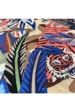Fabric Ref 4921 - Tigers Viscose